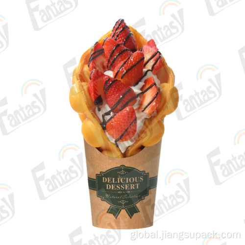 Paper French Fry Cups 8oz go snacks cup French Fries paper cup Manufactory